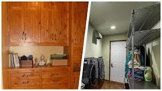 75 Rustic Brown Floor Laundry Room Design Ideas You'll Love ♡