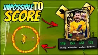 TOTS 95 OVR Allison Goalkeeper Full Review ✅ || One of The Best Goalkeeper in Fc Mobile 24 #fcmobile