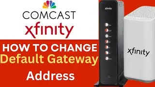 Пошаговая инструкция по изменению адреса шлюза по умолчанию на модеме Xfinity | Изменение адреса ...