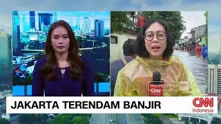 Melihat Langsung Kondisi Terkini Banjir yang Merendam Jakarta