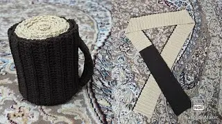Crochet coffee mug scarf | Crochet muffler | Easy and beginner friendly #crochet #diy #handmade