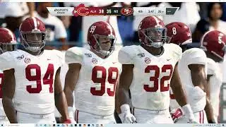 Alabama Vs ND Madden 20 College Mod. Offense Only