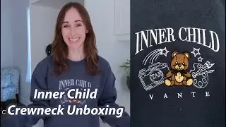 Inner Child (BTS) Crewneck Unboxing 🧸💜 | Private Paradise Co.