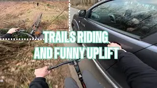 HANCHURCH TRAILS RIDING AND FUNNY UPLIFT ANTICS W MATES