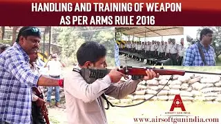 Handling and Training of weapon as per Arms Rule 2016 | Trailer | Airsoft Gun India