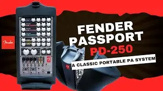 Fender Passport PD-250 | Classic Portable PA System