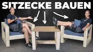 Sitzecke mit Style einfach selber bauen! So wird der Garten sch&ouml;n