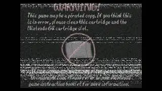 Mario 64 scary suffer strange Luigi apparition anti piracy re-take footage
