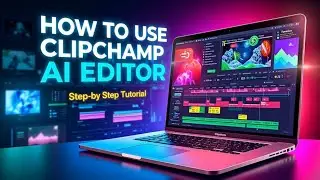 how to use clipchamp ai editor step by step full tutorial #clipchamp #digiadarsh #aieditor