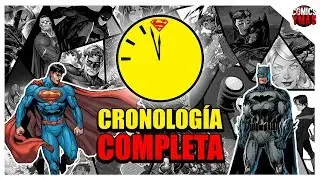 Toda la CRONOLOGÍA de DC - ¿Dónde empezar a leer cómics?