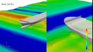 Green sea loads on a container vessel in irregular waves