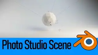 Make a simple soft light studio scene in Blender