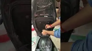 Faauto Stretchable,No Heat,Sweat Free Black Mesh Net Scooty Seat Cover for Honda Activa