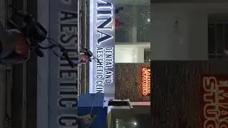 3D Signage for Dental Clinic in DHA Lahore. Creative Signage Makers in Lahore Pakistan #Shorts