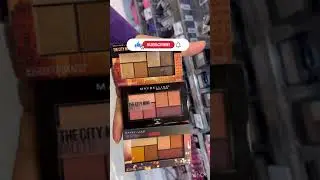 Drugstore Affordable Eyeshadow Palettes By Maybelline #shorts