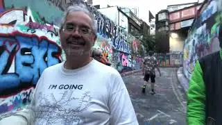 RETURN THRU GRAFFITI TUNNEL (VLOG #235) &ndash; beneath Waterloo Station, London &ndash; 2025-08-29