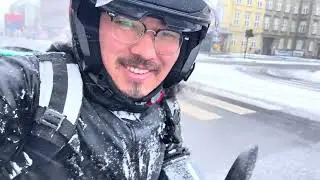 -7 degree ma wolt gardai🥶|deepak magar |vlog |denmark |aarhus|