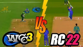 Wcc3 vs Rc22 Comparison Pt.1 | Real Cricket 22 vs World Cricket Championship 3 | Super Gamer
