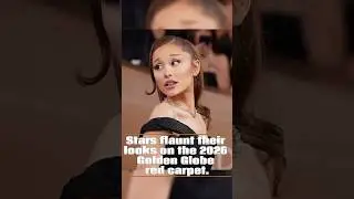 International stars shine on the Golden Globe redcarpet #news #short #viral #hollywood #goldenglobes