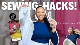 Testing The MOST viewed TikTok Sewing Hacks!
