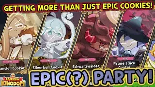 EPIC PARTY GIVES INSANE AMOUNT OF COOKIES! (Cookie Run: Kingdom)