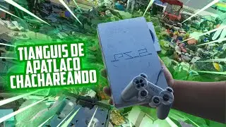 Chachareando en el Tianguis de Apatlaco!! | Buscando consolas baratas en México $$