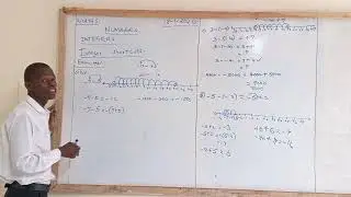 INTEGER SHORTCUTS 2 - ( LESSON 6 JSS GRADE 9 MATHEMATICS TOPIC 1 NUMBERS ).