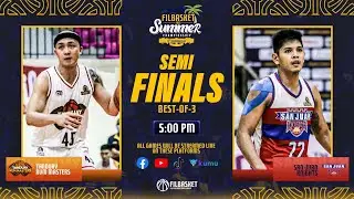 LIVE: SEMI FINALS | Tanduay Rum Masters vs San Juan Knights | April 29, 2022