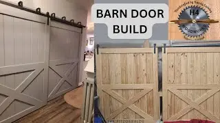 Rustic Barn Door Build | DIY Woodworking doors