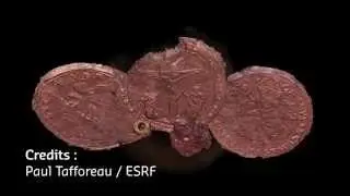 Animation 3D Box and medals @Paul Tafforeau ESRF