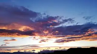 time lapse cielo al tramonto del 23-05-2020
