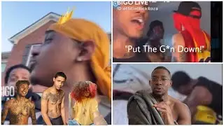 Raypotts Escorted Off The Premises By Police, After Attacking LeexWrld During A Collab w/ Jayywhoo