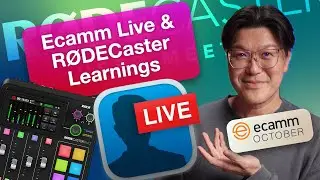 Recap of Learnings in usage of Ecamm Live & R&Oslash;DECasters