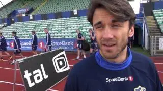 Cole Grossman tilbake i trening