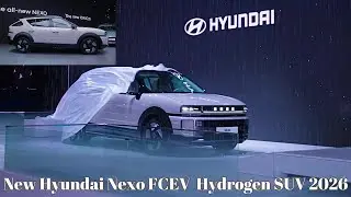2026 Hyundai Nexo FCEV Is A Hydrogen SUV That Makes Sense | Unveiled at the 2025 Seoul Mobility Expo