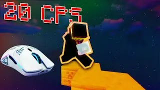 CLICKING 20 CPS IN HIVE SKYWARS | HiveMC Skywars