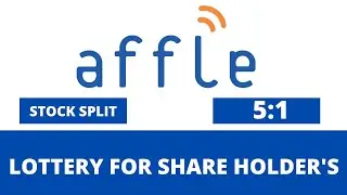Affle India share latest news, Affle stock split