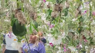 Floating Flower Garden at teamLab Planets - Tokyo, Japan