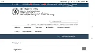 NCL Recruitment 2021 | Northern Coalfields Limited Recruitment 2021|NCL Apprentice 2021|Latest Jobs