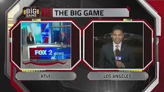 Nexstar reporter Justin Surrency worked up an appetite at NFL Experience and needs some Imo's pizza