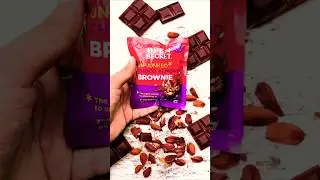 Trying the Open Secret : Choco Almond Brownie #shorts #asmr #opensecret #swiggy