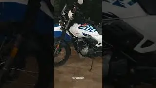 xpulse 200 4v upgraded with hjg mini drive fog light
