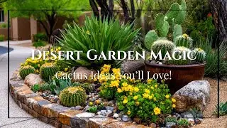 Clever Desert Garden Ideas Using Succulent Walls and Cactus Displays That Save Water in Style