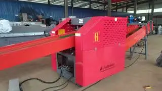 Newly finished pp raffia, jumbo bags cutting machine to Saudi Arabia 🌹🌹