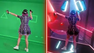 The COOLEST Beat Saber video I’ve ever filmed