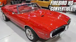 Pontiac Firebird HO Convertible RHD 1968 года &mdash; редкий шедевр маслкара первого года выпуска!