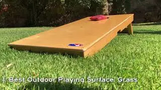 How to Play Cornhole on Different Outdoor Surfaces