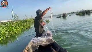 Fishing life by the lake #fishing #rural #fish #relaxing #net 
