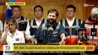 Boric informa inicio de instalación de viviendas de emergencia