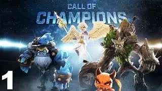 Call of Champions - Gameplay Walkthrough Part 1 - Tutorial & Practice Matches (iOS, Android)